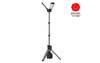 18V tool battery portable tripod light for worksite, 9000 lumen