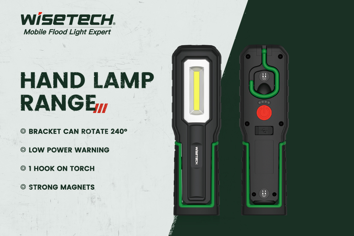 Product News — Wisetech Hand Lamp Range Reliable Light for Real Industrial Work