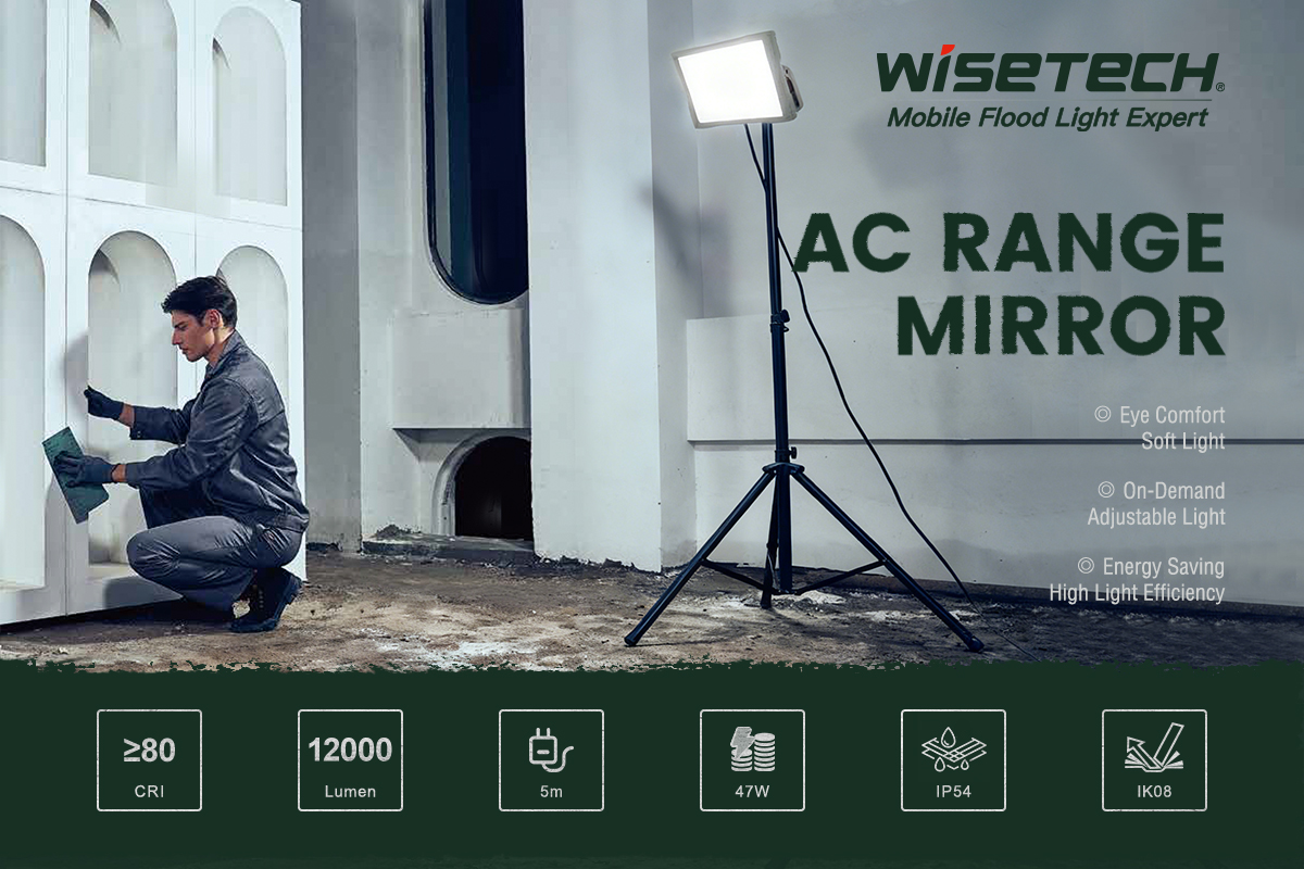AC Range – Mirror Series Professional Plug-in Work Light Designed for Real Industrial Work