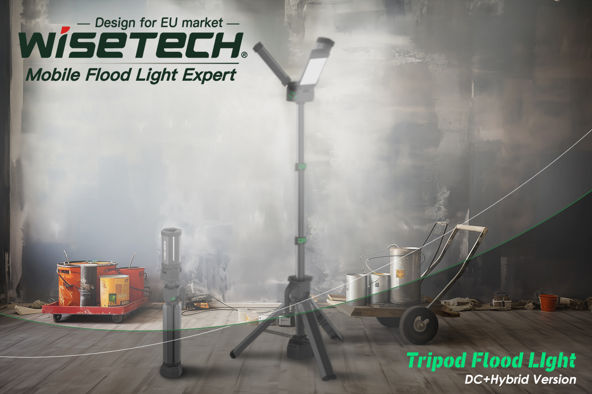 Tower light,tripod light,portable work light,flood light,ODM factory,innovation,RecycledMaterials,tripod light,360 work light,mini worklight，Hybrid tripod light
