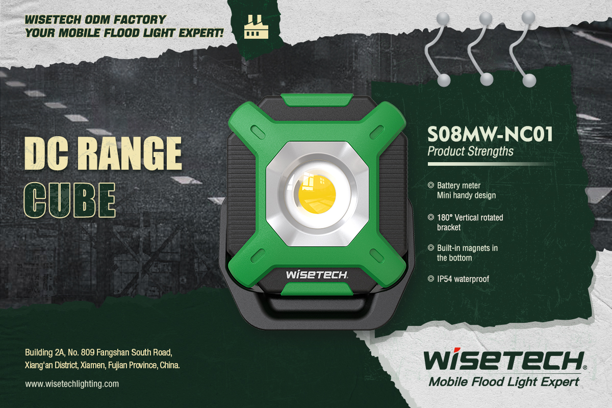 CUBE DC Work Light: Small, Powerful, and Certified for Europe’s Industrial Professionals