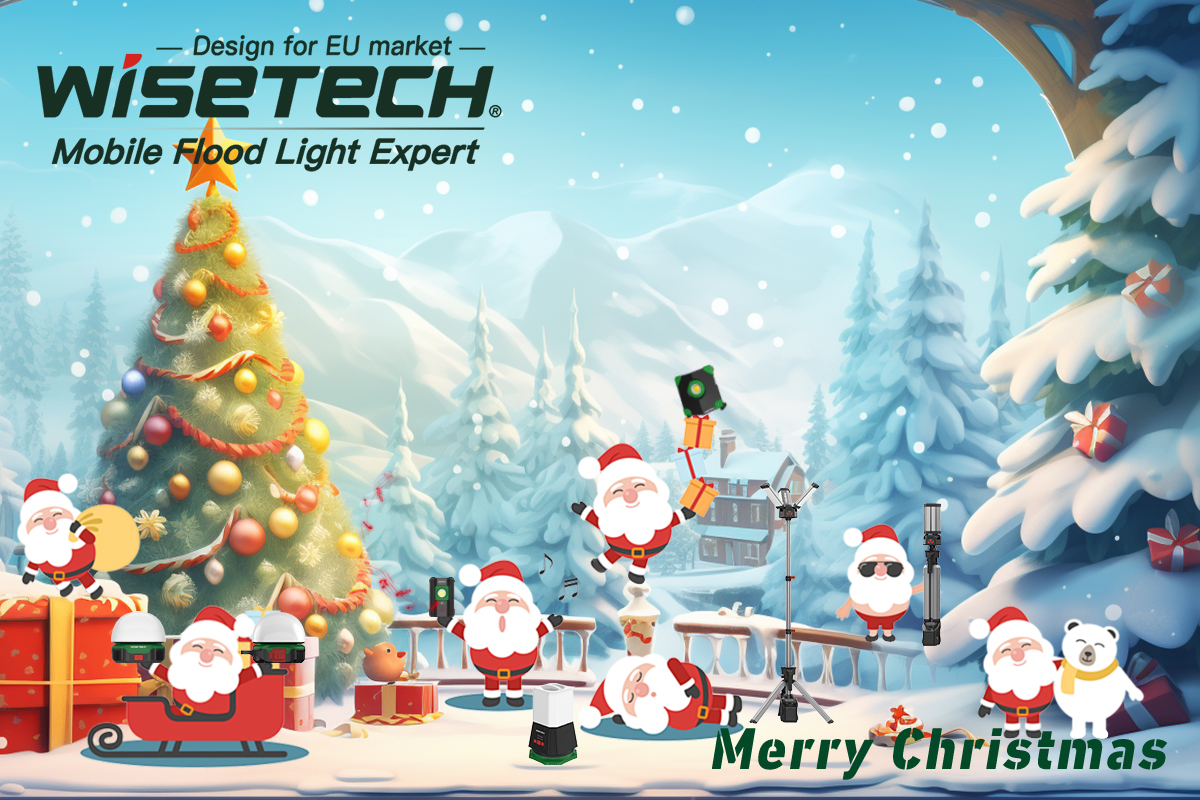 work light,Tower light,tripod light,portable work light,flood light,ODM factory,RecycledMaterials,tripod light,360 work light, tools,Merry Christmas！