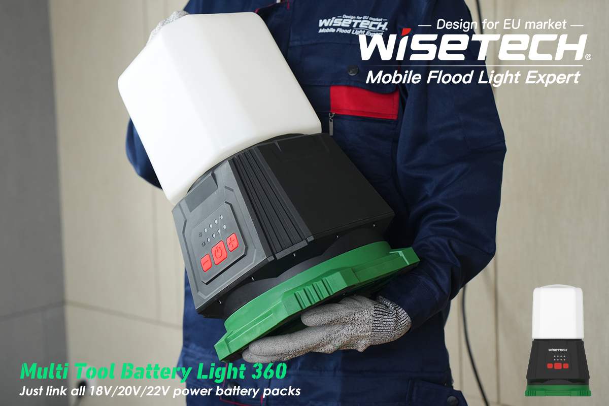 Empowering European Industries: WISETECH Unveils the Multi Tool Battery Light