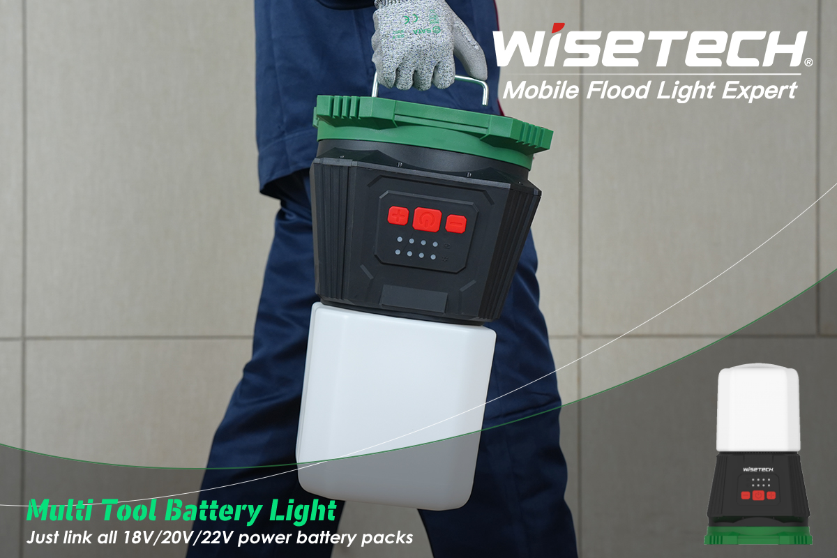 WISETECH Unveils The Multi Tool Battery Light 360: A Powerful, Panoramic Lighting Solution for Industrial Worksites Across Europe