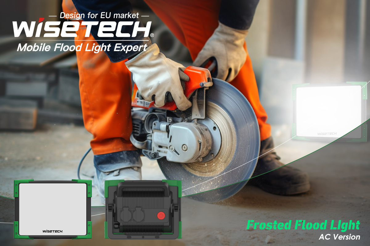 Enhance Your Worksite with WISETECH ODM Factory's AC Version Portable Work Light